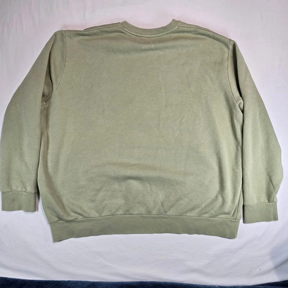 Levis Mens 3XL Sage Green Batwing Logo Crewneck Sweatshirt‎ 38796-0052